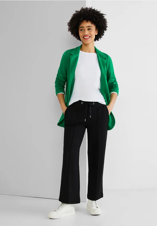 Casual Long Blazer brisk green