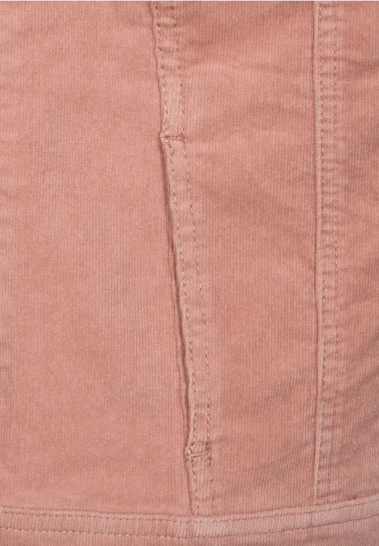 Babycord Jacke light legend rose