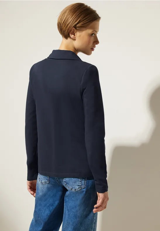 Basic Blazer deep blue