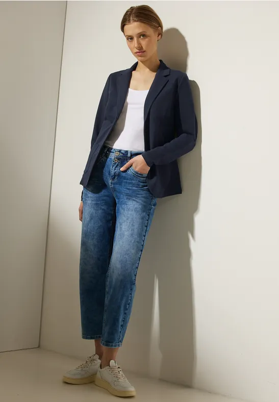 Basic Blazer deep blue