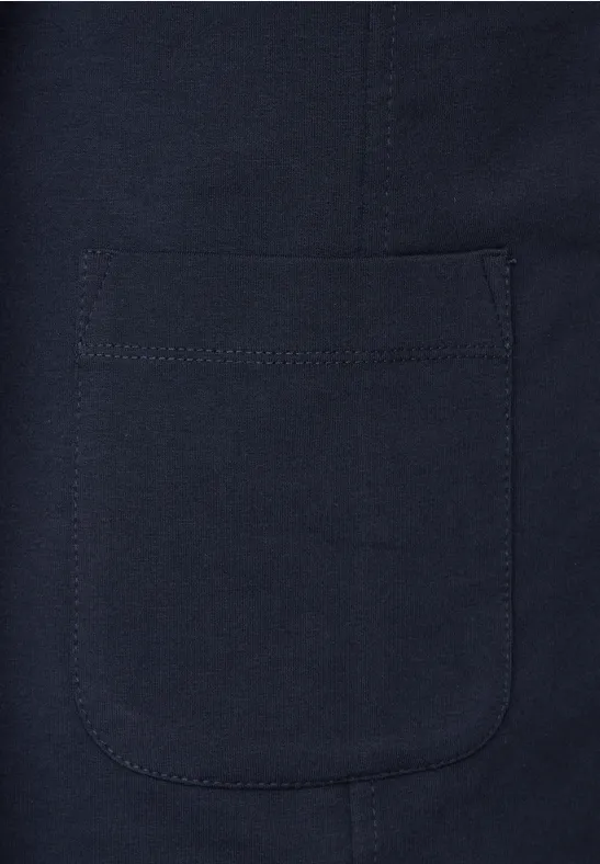 Basic Blazer deep blue