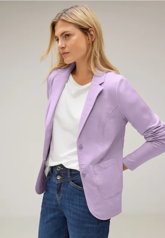 Basic Blazer soft pure lilac