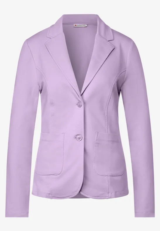 Basic Blazer soft pure lilac