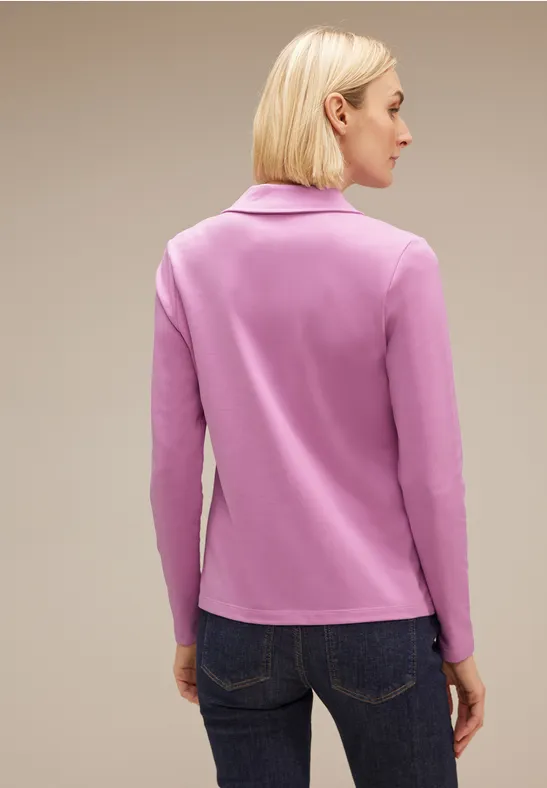 Basic Blazer bright rose