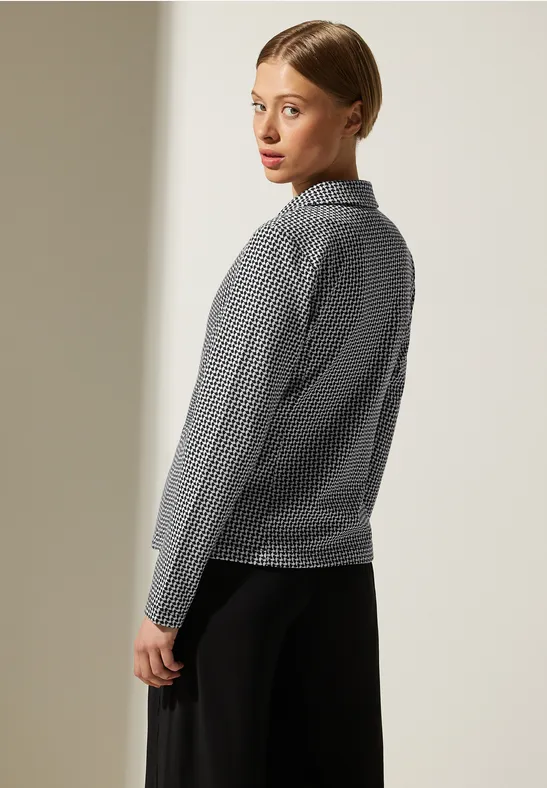 Minimalprint Blazer Black