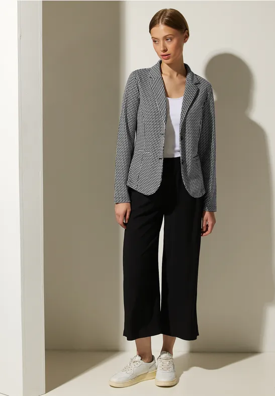 Minimalprint Blazer Black