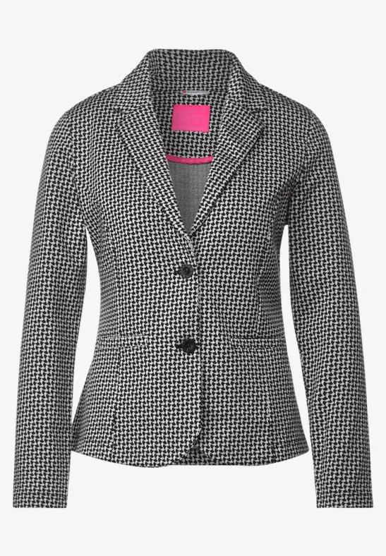 Minimalprint Blazer Black