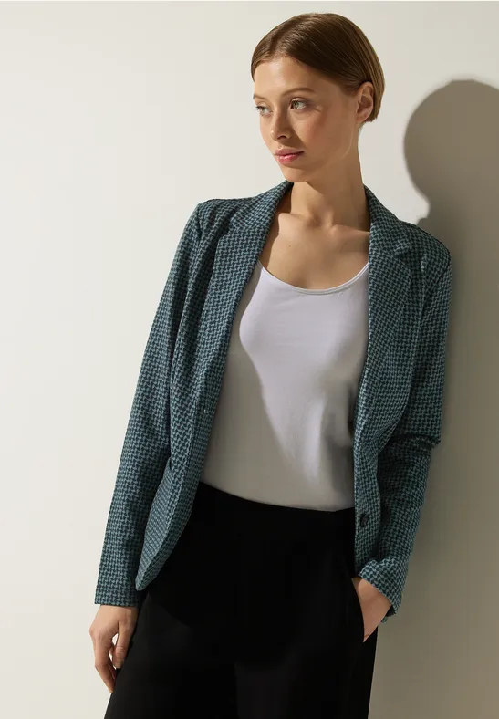 Minimalprint Blazer cool vintage green