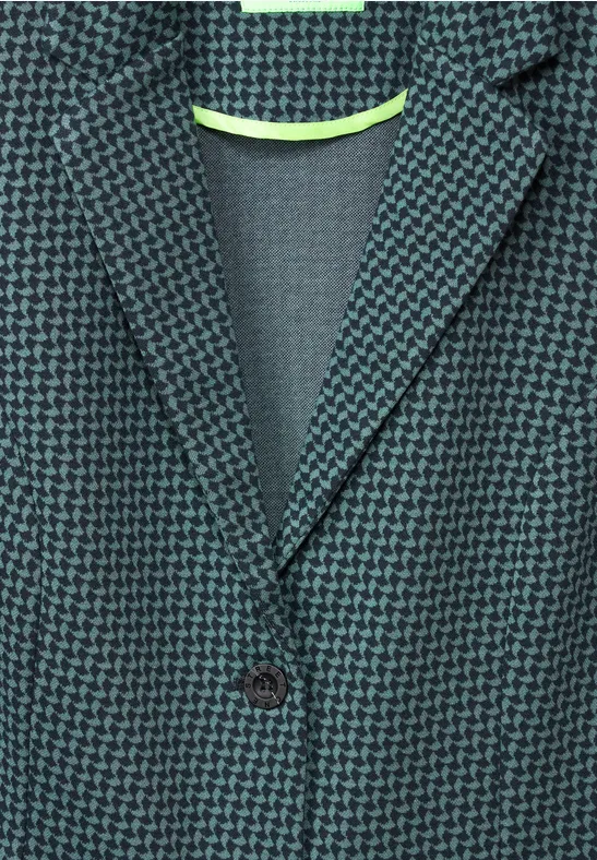 Minimalprint Blazer cool vintage green