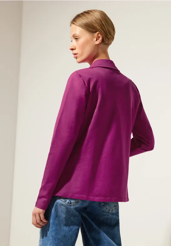 Basic Blazer magenta pink