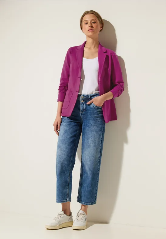 Basic Blazer magenta pink