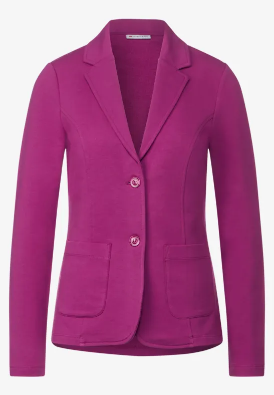 Basic Blazer magenta pink
