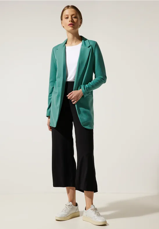 Casual Longblazer lagoon green