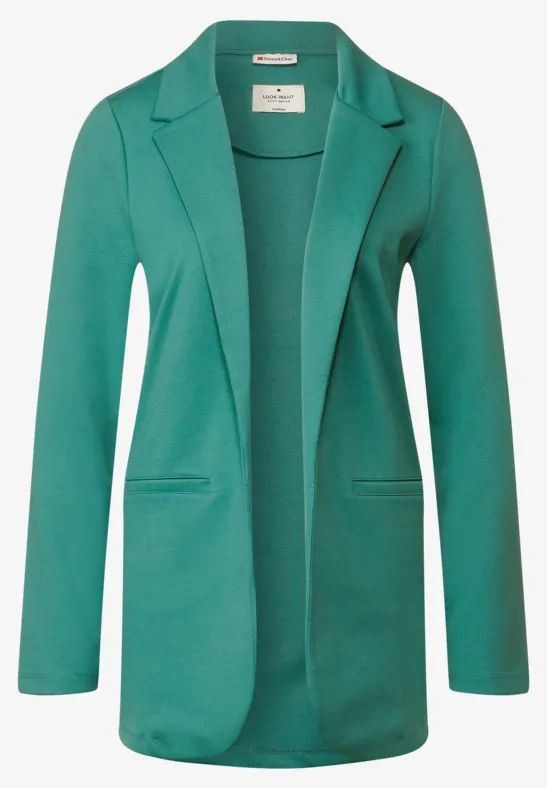Casual Longblazer lagoon green
