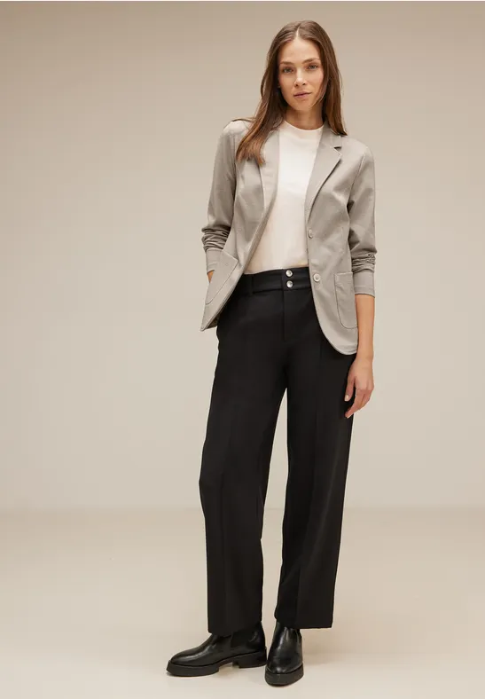 Basic Blazer spring sand melange