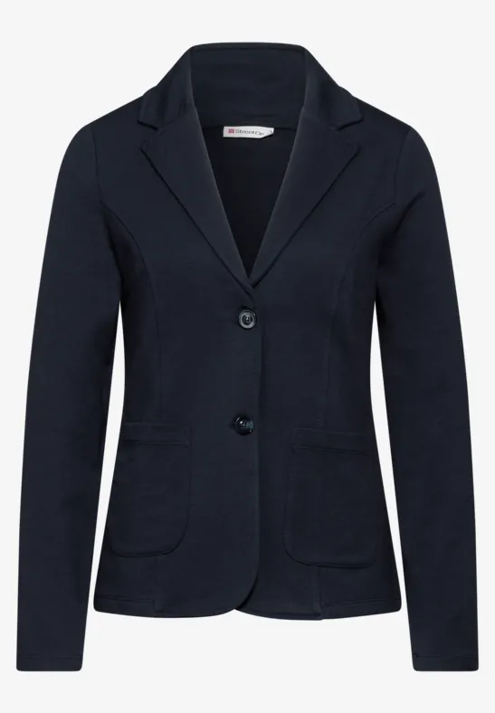 Basic Blazer deep blue