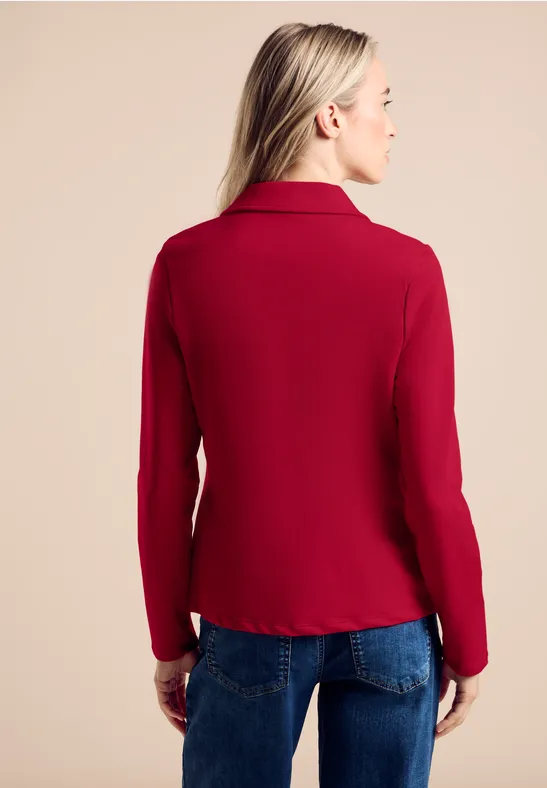 Basic Blazer autumn red