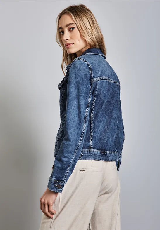 Jeansjacke Mid Blue Random