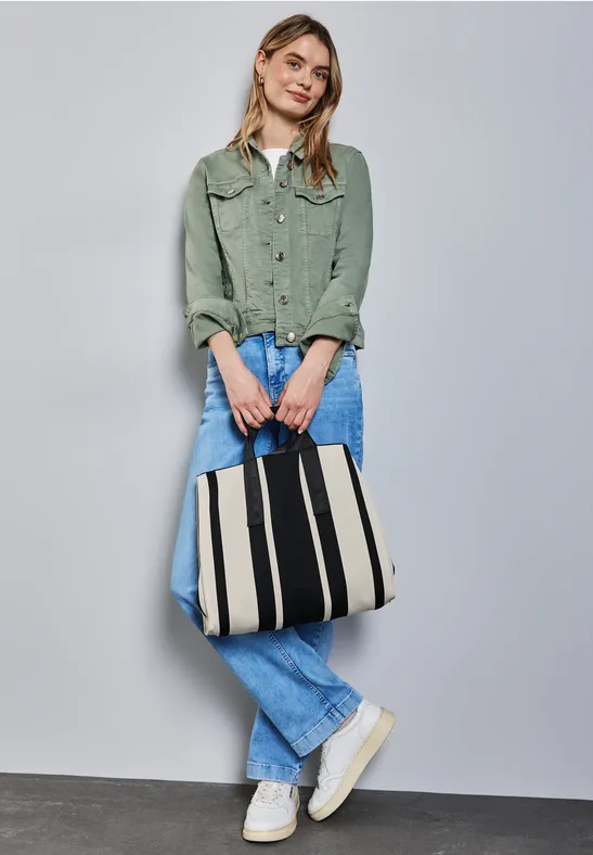 Jeansjacke Olive Washed