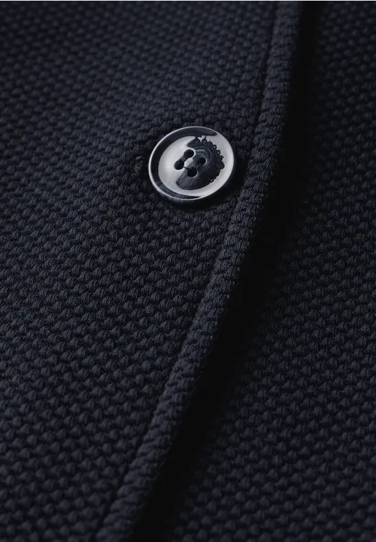 Jacquard Blazer deep blue