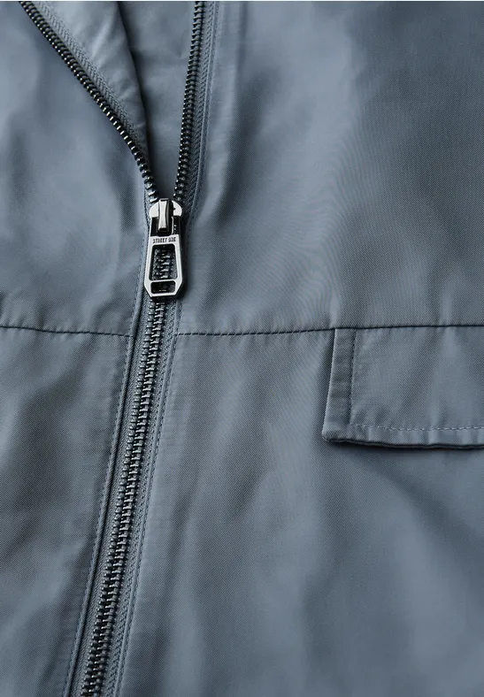 Korte blouson Slate Blue