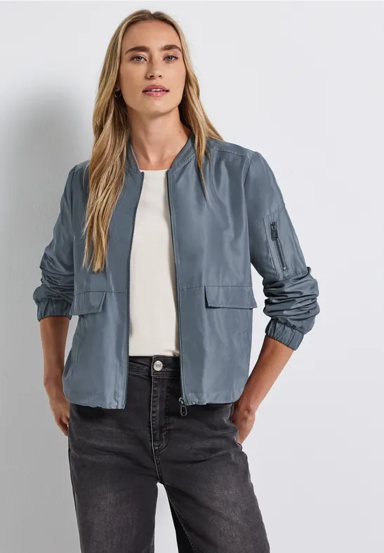 Korte blouson Slate Blue