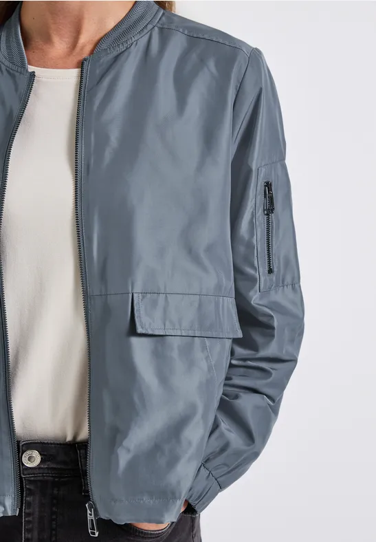 Korte blouson Slate Blue
