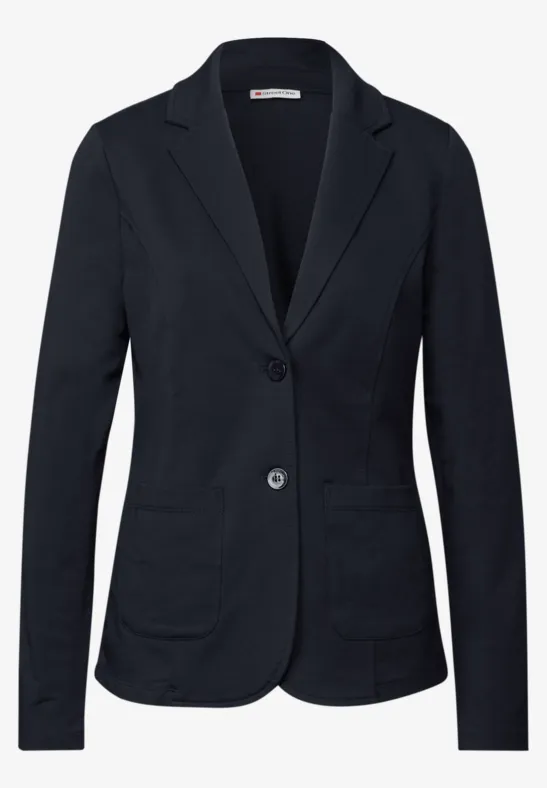 Basis blazer deep blue