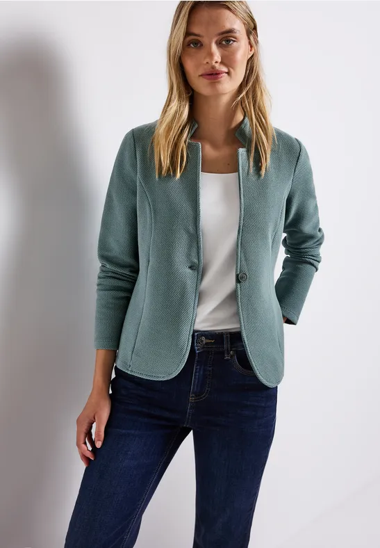Jacquard blazer arona blue