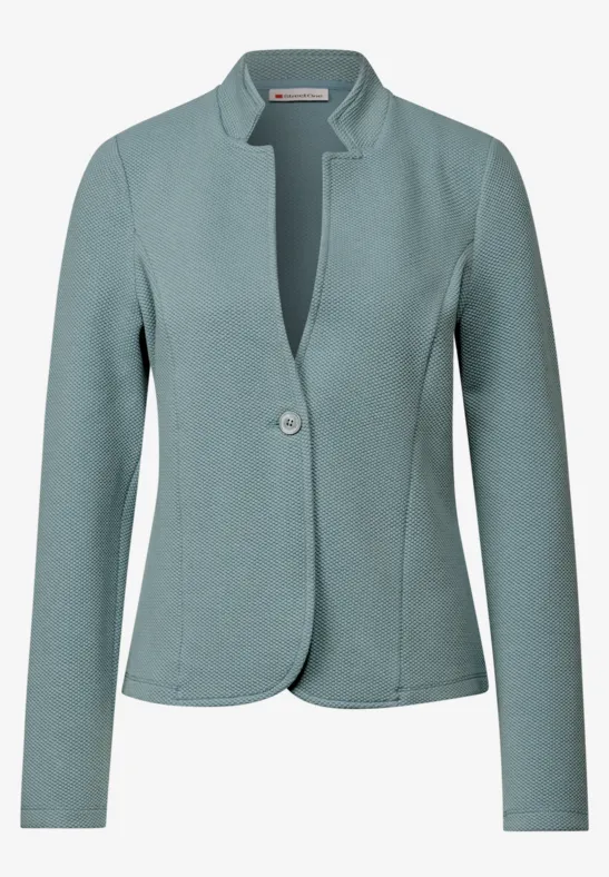 Jacquard blazer arona blue