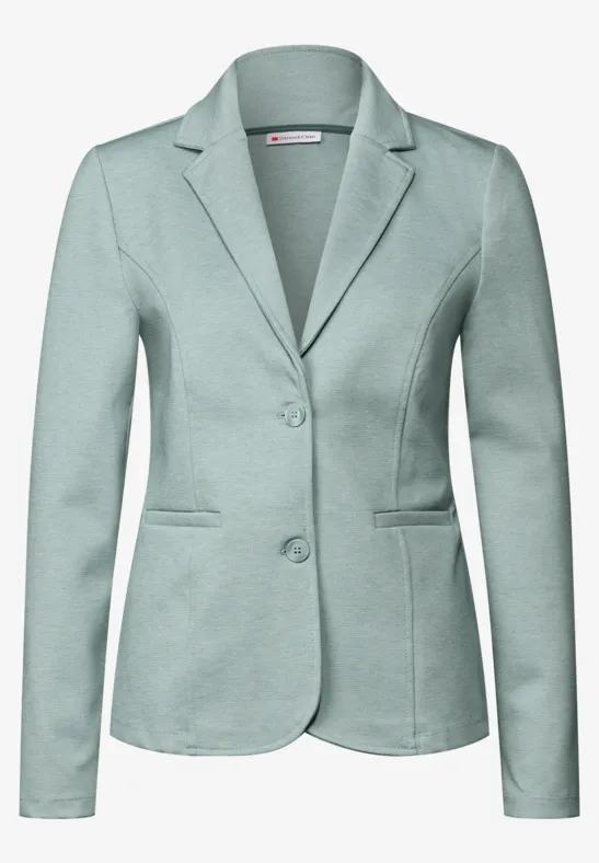 Basis blazer nile blue mel.