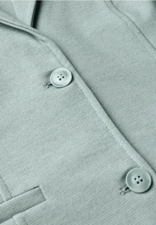 Basis blazer nile blue mel.