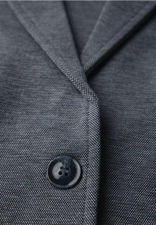 Basic Blazer deep blue melange