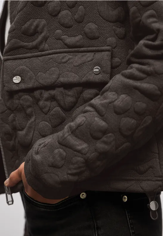 Leo jacquard jas null