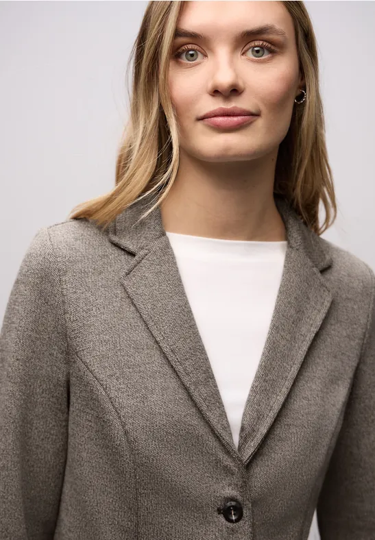 Blazer de base rustic brown