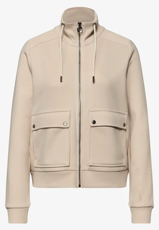 Veste Struktumix cotton beige