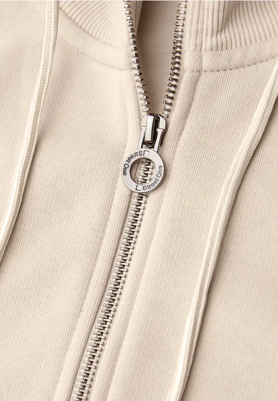 Veste Struktumix cotton beige