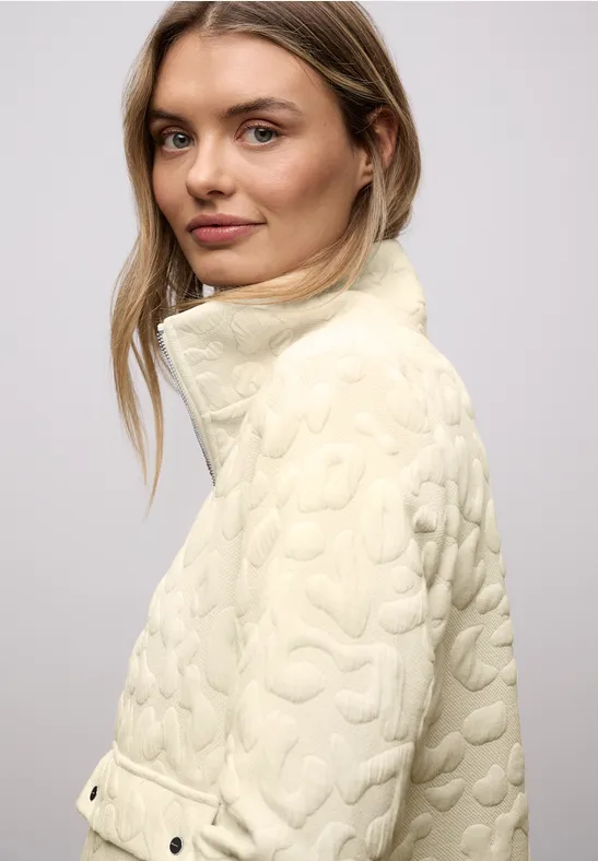 Veste structurée Leo soft beige