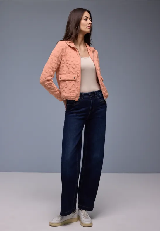 Veste structurée Leo light apricot