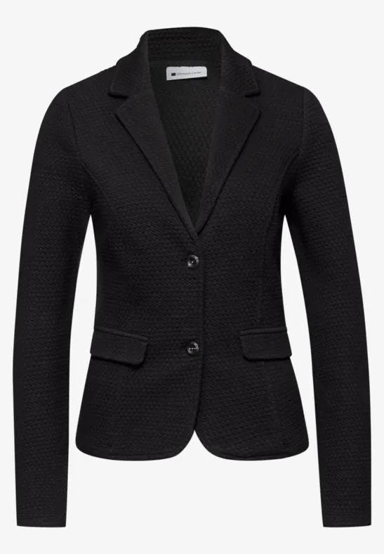 Blazer structuré Black