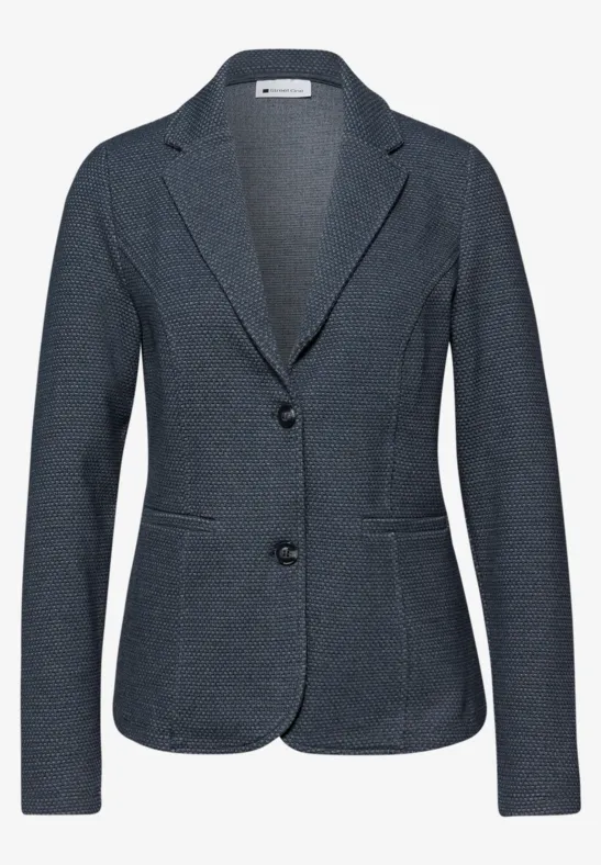 Strukturblazer shadowed navy