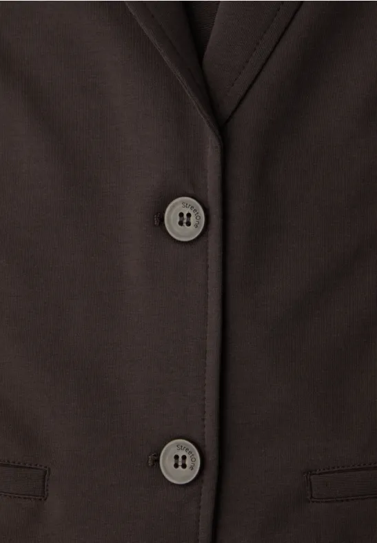 Blazer de base espresso brown