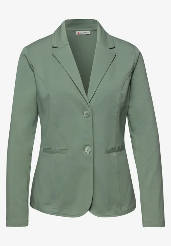 Basis blazer dark serene green