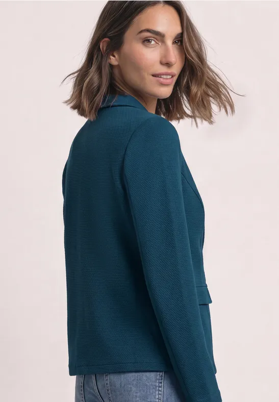 Street One Eenvoudige blazer met structuur 