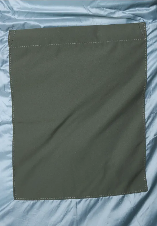 Gewatteerde bodywarmer verdant green