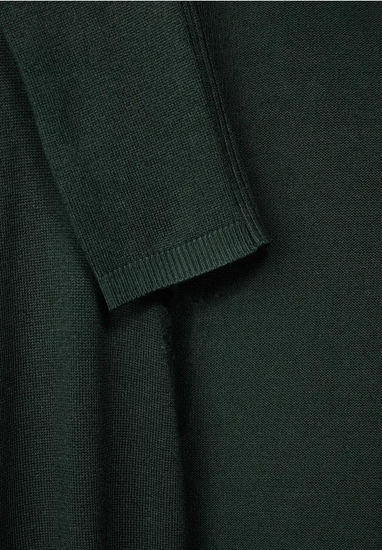 Langer Cardigan hillside green