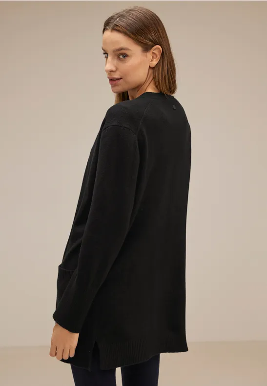 Long Cardigan Black