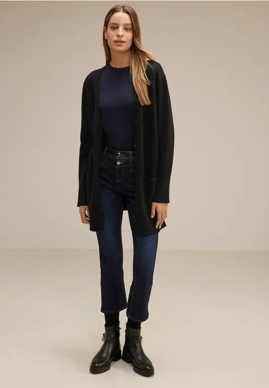 Long Cardigan Black
