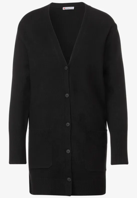Long Cardigan Black