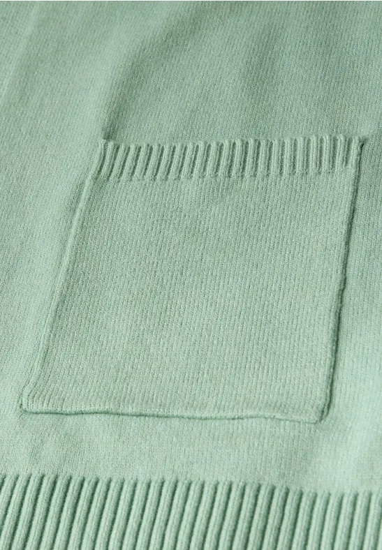 Offener Cosy Cardigan serene green mel.